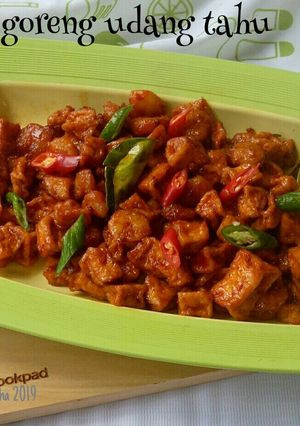 Foto resep Sambal goreng udang tahu