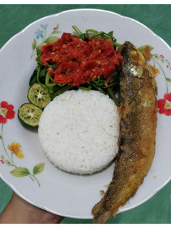 Foto resep Sambal Plecing Kangkung