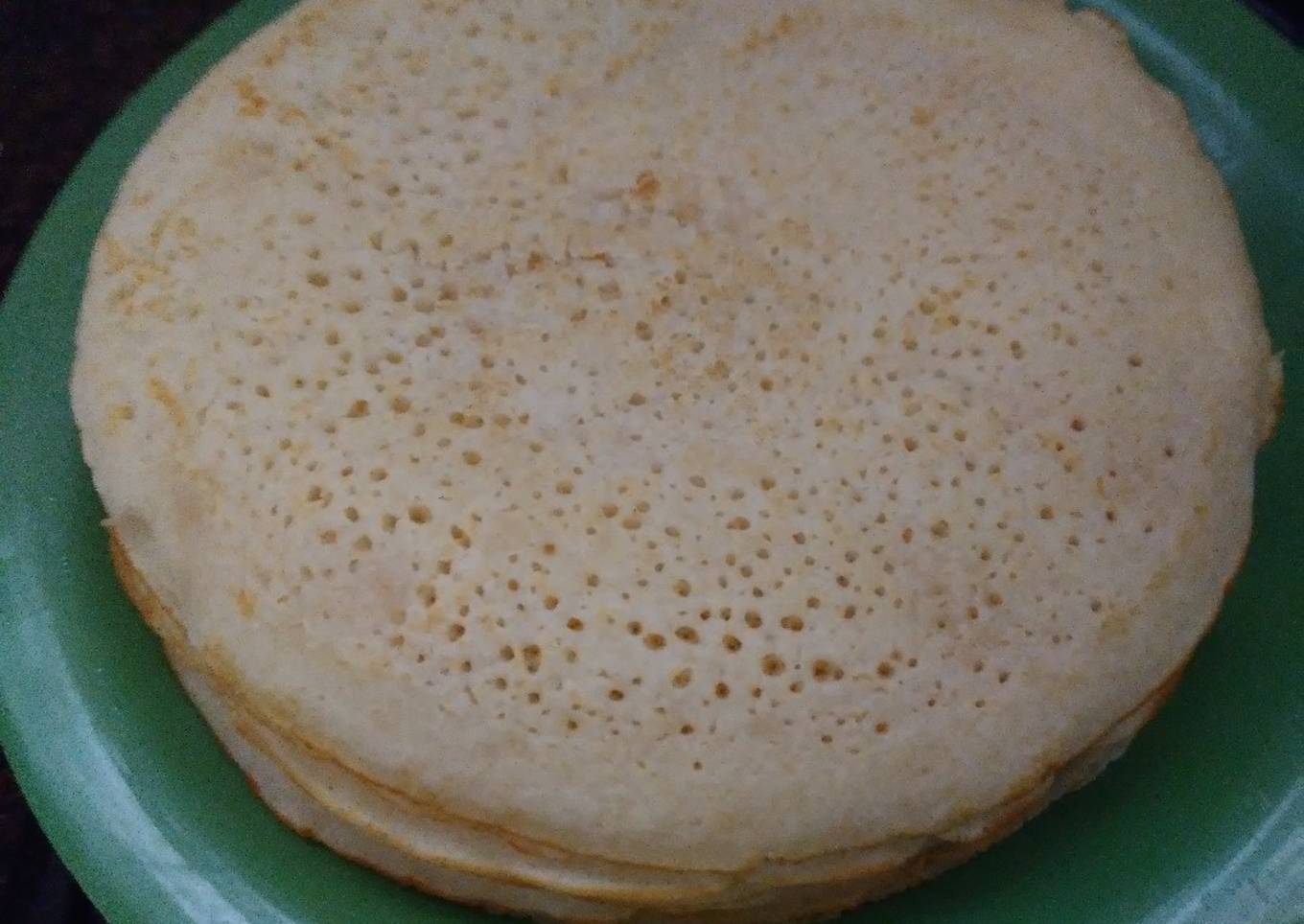 Crepes de Marruecos (de los 1000 agujeros)