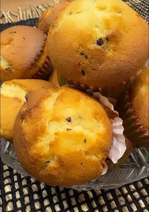 Φωτογραφία της συνταγής Chocolate chip muffins🍫