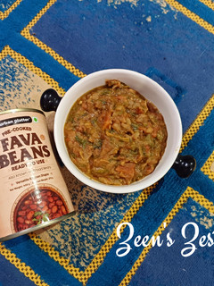 A picture of Fava Beans Stew.