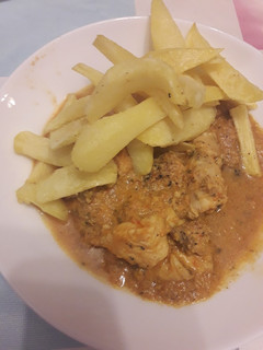 Una foto de Pollo a la naranja