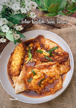 Foto resep Telur Ceplok Saus Tiram