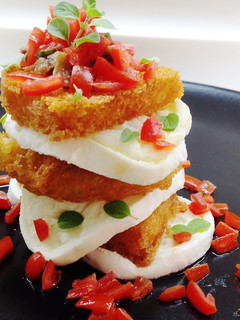 Foto di Mozzarella in carrozza scomposta
