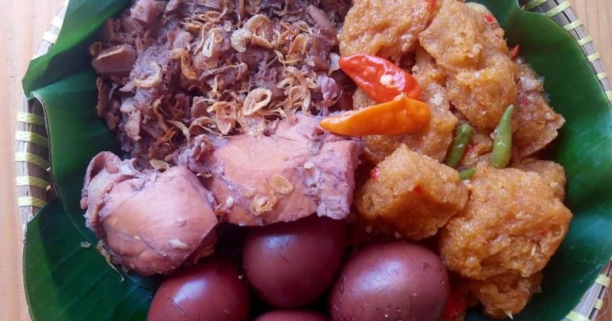 Gudeg Jogja komplit