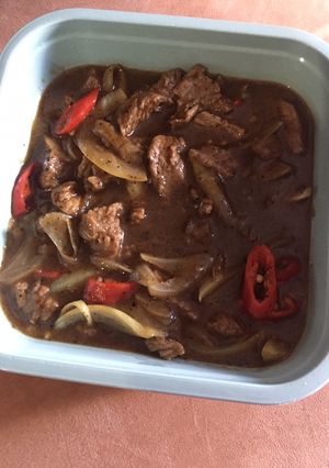 Foto resep Sapi lada hitam