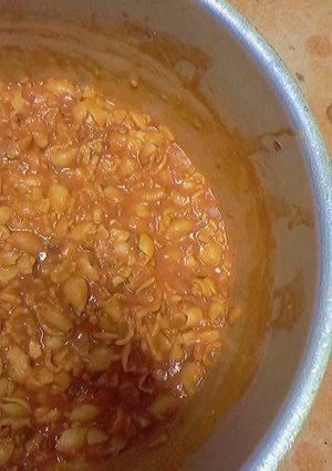 عکسی از دستور گوشت مروارید