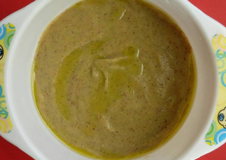 Cara Gampang Membuat MPASI 7m+ : Burmer Kutel yampung 4* +evoo yang Sempurna