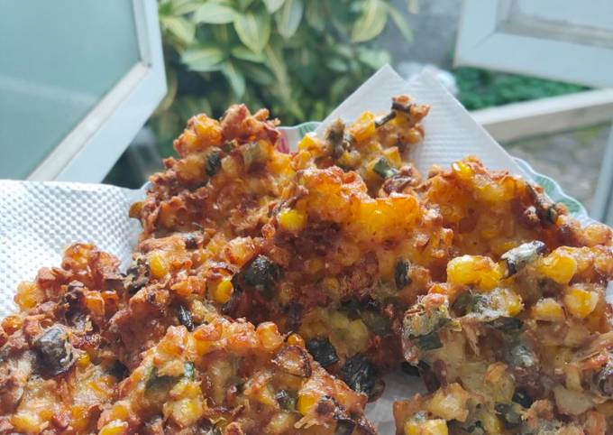 Resep Bakwan Jagung kruncy Resep Bakwan Jagung kruncy
