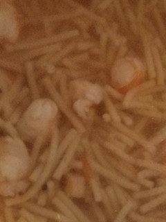 Una foto de Sopa de gambas de mi tía