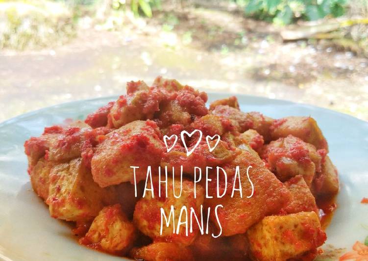 Tahu pedas manis