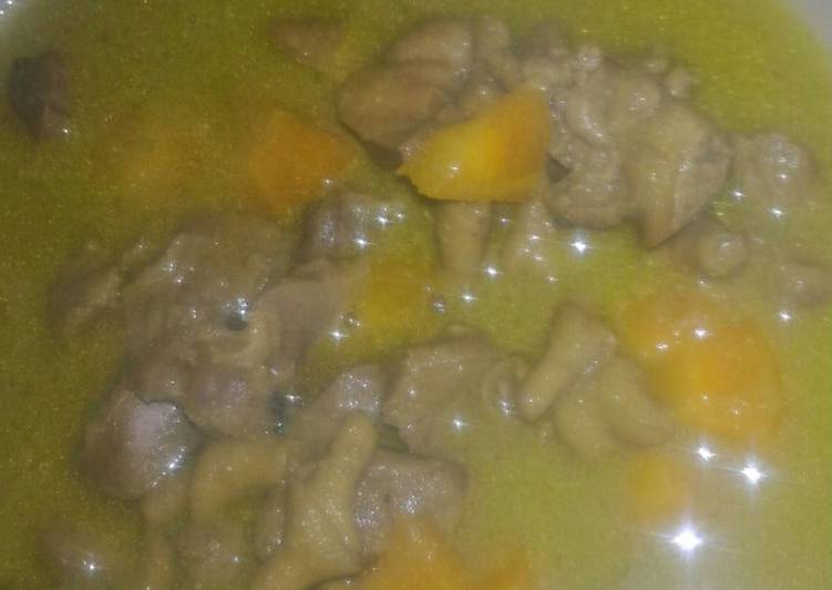 Langkah Mudah untuk meracik MPASI GULAI HATI (1 tahun) yang mudah