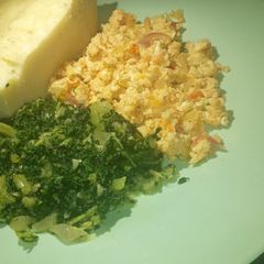 A picture of Milk spinach#mystaplefoodrecipecontest.