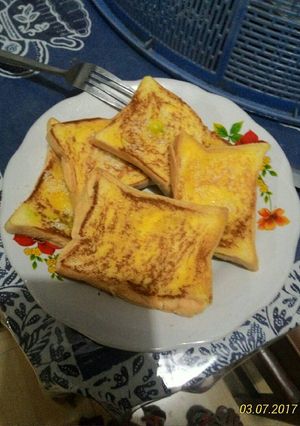 Foto resep Roti bakar sederhana