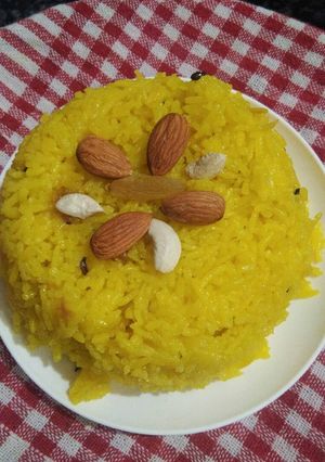 जर्दा पुलाव (Jarda pulau recipe in hindi) रेसिपी मुख्य फोटो