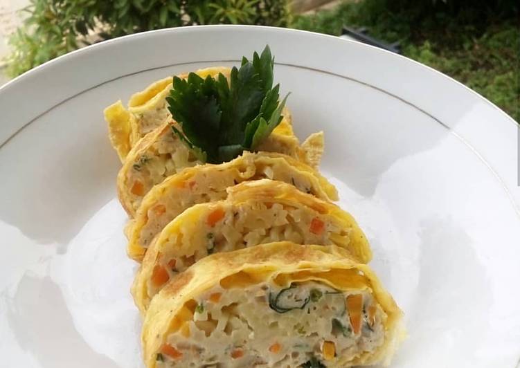 Resep VEGGIE NOODLE ROLL (Cemilan Enak) Anti Gagal