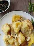 Tahu Goreng Tepung, enak dicocol sambal kecap ✅