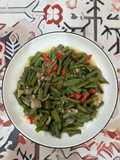 Tumis kacang panjang