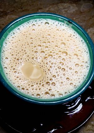 A picture of Karak chai.