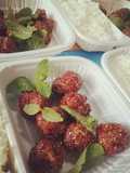 #อาหารไทยง่ายๆ "ลาบหมูปั้นทอด"