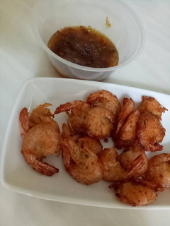 Foto resep Udang goreng renyah dan sambal bawang ala bu rudy