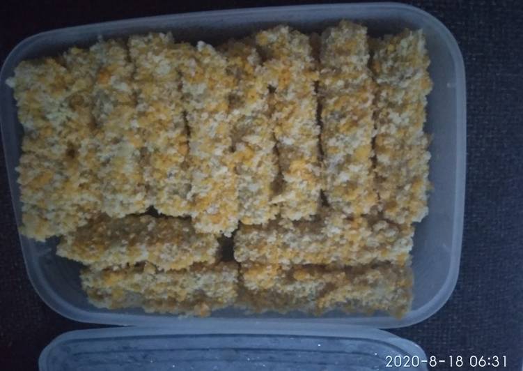 Langkah Mudah untuk Menyiapkan Nugget ayam homemade ? Anti Gagal