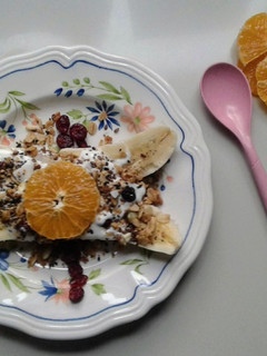 Una foto de Banana split saludable🍌