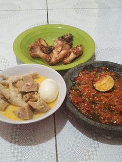 Foto resep Sayur nangka telor ceker