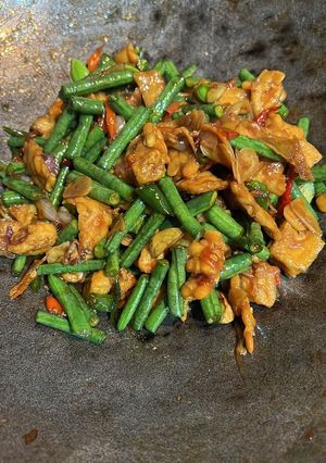 Foto resep Tumis kacang mix tempe tahu