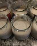 Panacota con leche de coco