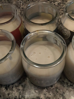 Una foto de Panacota con leche de coco