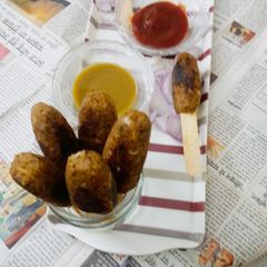Black chickpeas kabab A picture of Black chickpeas kabab.