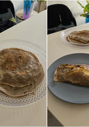 Une photo de Galettes Bretonnes poireaux/fromage