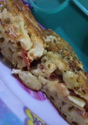 Foto resep Macaroni Layer Carbonara