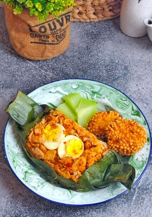 Foto resep 597. Nasi Bakar