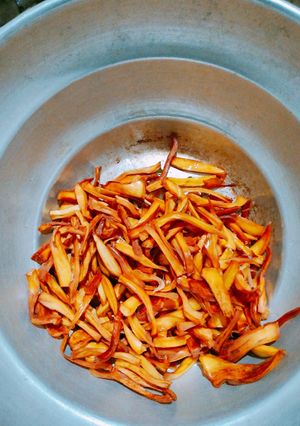 A picture of Jackfruit fry.