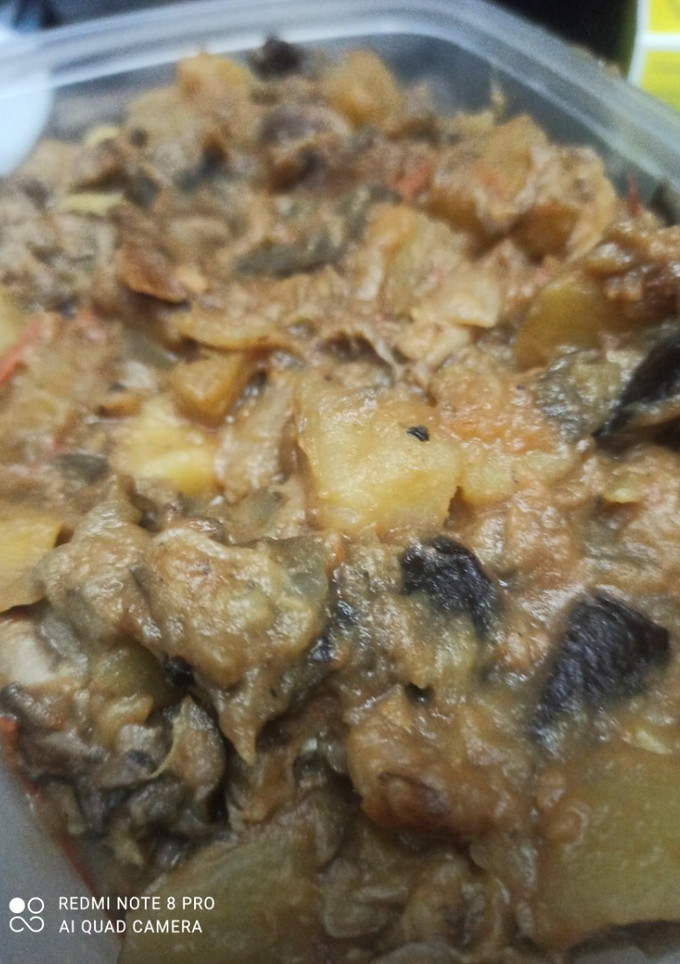 Una foto de Estofado de verduras