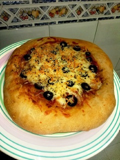 Una foto de Pizza masa especial