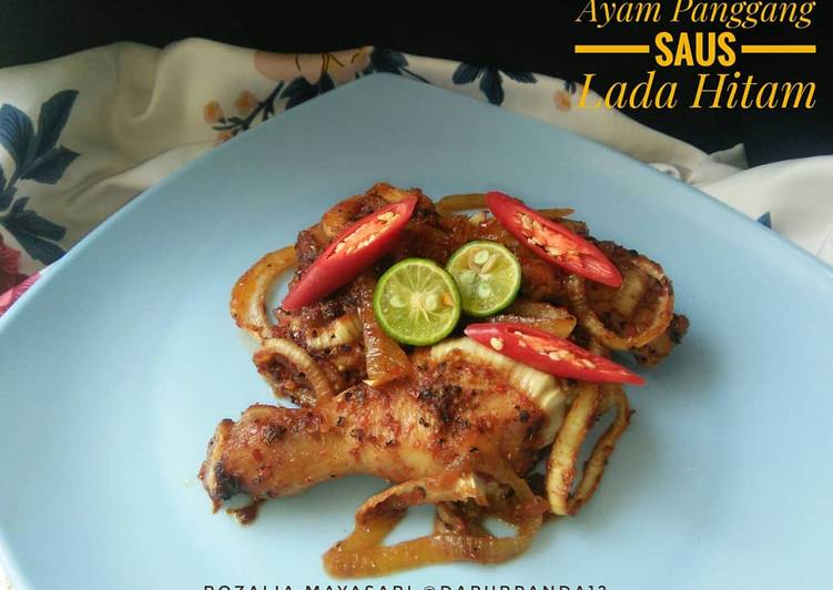 Ayam Panggang Saus Lada Hitam