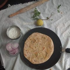 A picture of Paneer Parantha.