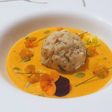 Canederli su crema di Zucca