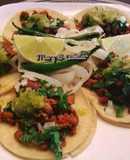 Tacos al pastor de cerdo 🐷🐷