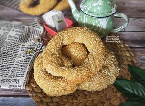 Foto resep Simit - Turkish Sasame Bagel (Tanpa Ulen)