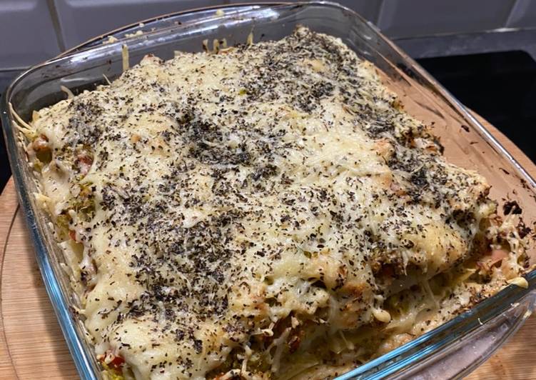 Comment Préparer Des Lasagne au thon et brocoli 🥦
