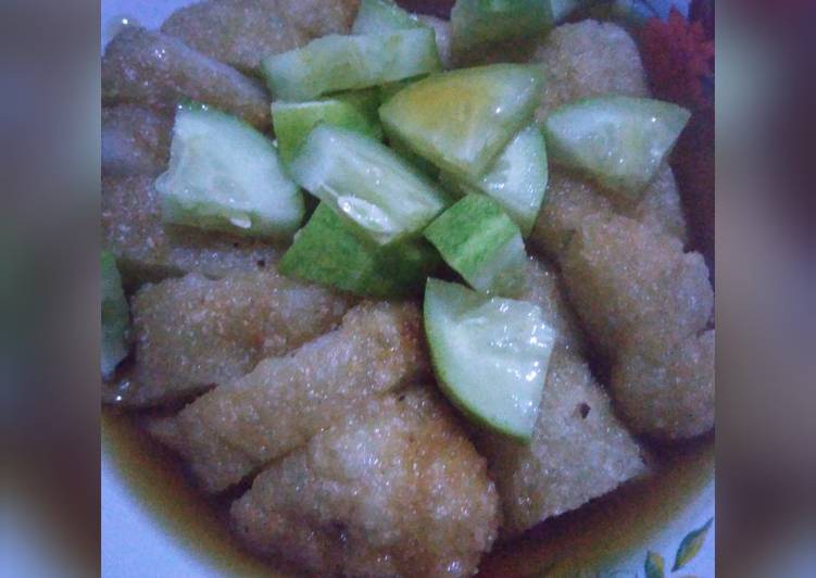 resep cara membuat Pempek dos (tanpa ikan)