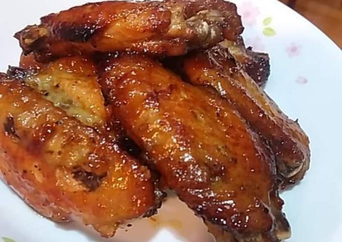 Baked chicken wings ala pizza hut