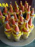 Cupcakes EL CASTILLO DE RAPUNZEL