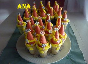 Una foto de Cupcakes EL CASTILLO DE RAPUNZEL