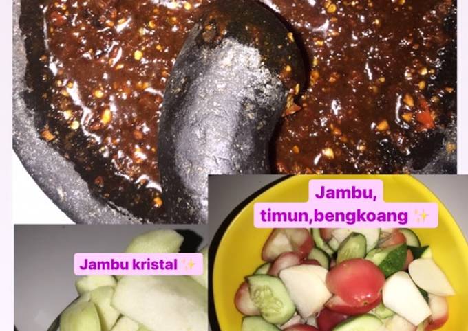 Bumbu Rujak Sambel kacang ✨