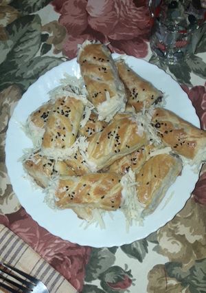 صورة لوصفة مونشو بالعجينة المورقة